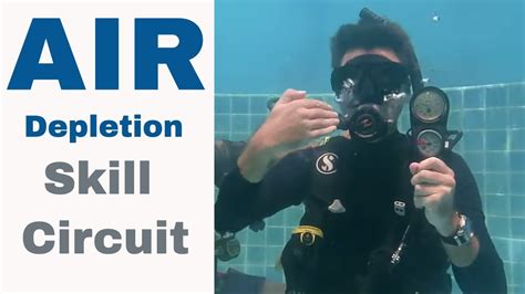 Padi Skill Circuit Air Depletion Skill Divemaster Dive Instructor Padi Idc Skills Circuit