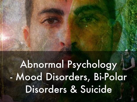 Abnormal Psychology Chapter 5 Mood Disorders