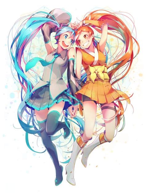 Hatsune Miku And Crunchyrolls Hime Ranimegirls