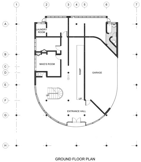 Villa Savoye Ground Floor Plan Le Corbusier Villa Savoye Le The Best