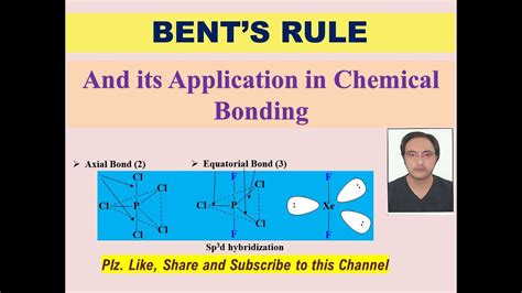Bents Rule And Energetic Of Hybridization Msc Csirnetjrf Inorganicchemistry Chemicalbonding
