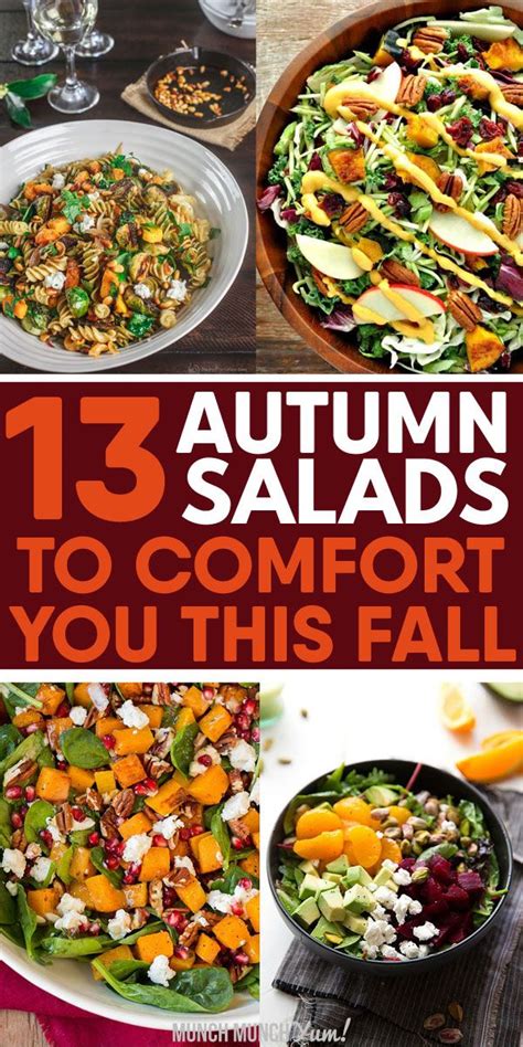 Cozy Fall Salads For Autumn Autumn Salad Autumn Salad Recipes Vegetarian Salad Recipes