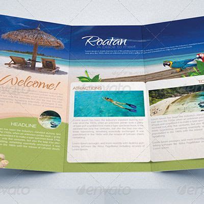 great travel brochure examples  design samples