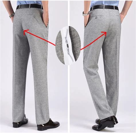 outdoor sex pants men sexy open croch zippers suit pants formal business office high quality
