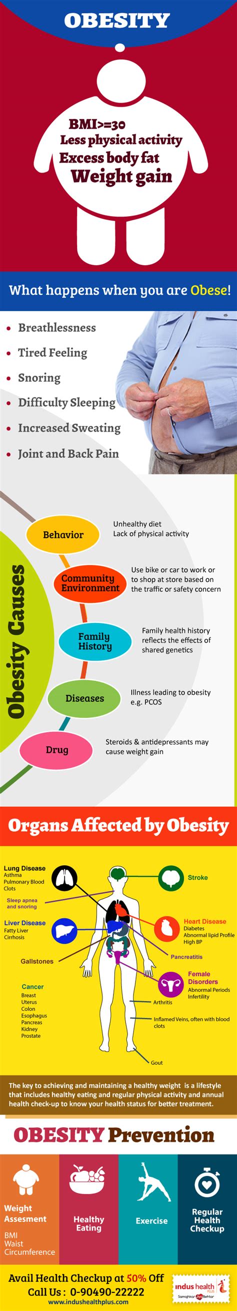 How Does Obesity Affect Your Body Infographic The Local Brand®