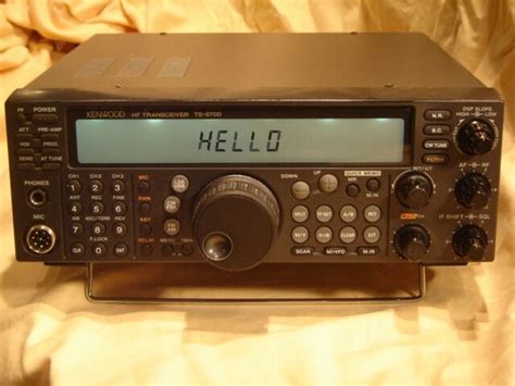 Kenwood Ts 570dg Hf Transceiver Working Great And In Excellent Shape