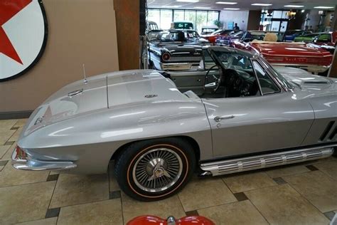 1966 Chevrolet Corvette 427 9999 Miles Silver Pearl Classic Chevrolet