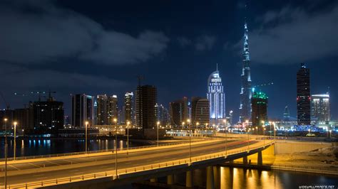 Full Hd Dubai Roads And Burj Khalifa Wallpaper 4k Ultra Hd Dubai