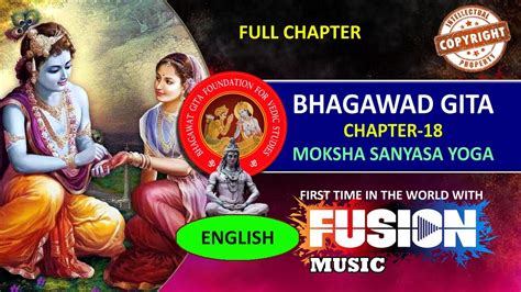 Bhagavad Gita English With Fusion Music Ch18 Mokshasanyasa Yoga