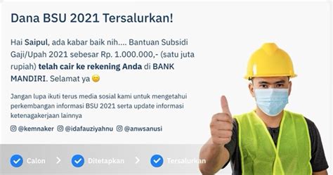 BSU 2022 Kapan Cair Masuk Babak Baru Status BSU BPJS Ketenagakerjaan