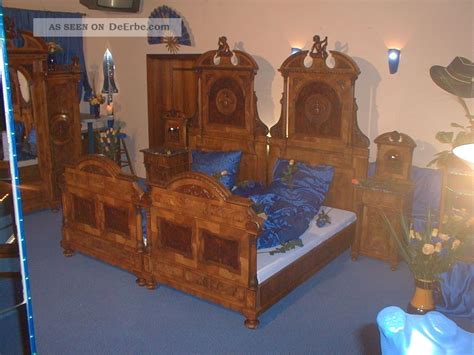 Antik - Komplettes Schlafzimmer Aus Dem Jahr Ca. 1850