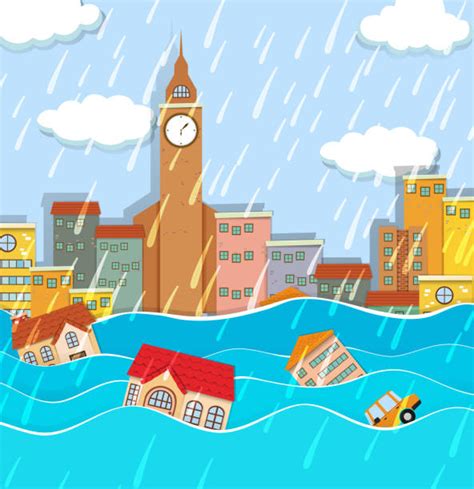 Flood Damage Australia Illustrations Royalty Free Vector Graphics