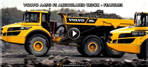 Specalog Volvo A35g And A40g Articulated Dump Trucks Specs Heavy