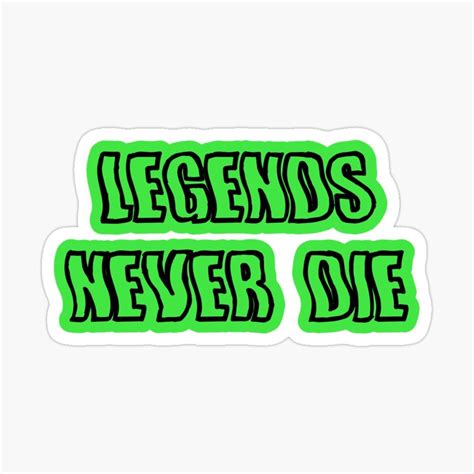 Legends Never Die Juice Wrld Sticker By Gracegrady21 In 2021 Stickers