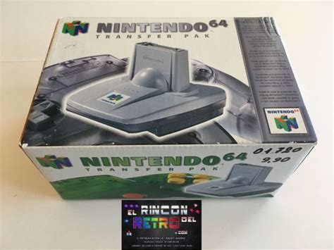 Nintendo 64 Transfer Pak Nuevo N64 El Rincon Del Retro
