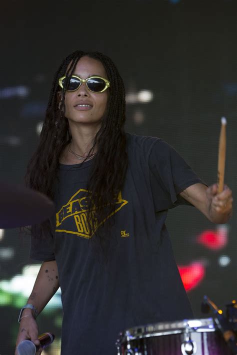 zoe kravitz performs with lolawolf at the bonnaroo music festival in manchester tennessee