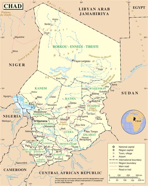 Chad Africa Map Meme