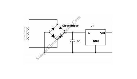 Linear Power Supply – Simple Circuit Diagram