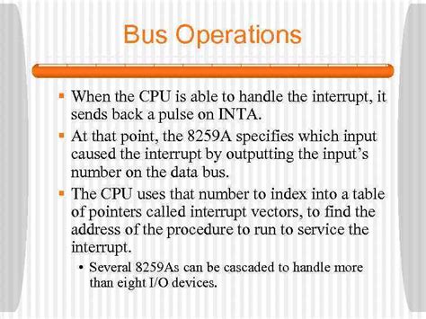 Computer Buses A Bus Is A Common