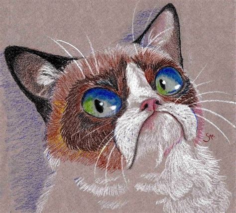 Awesome Grumpy Cat Art Beautiful Pictures Cats Funny