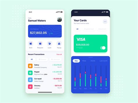 Banking Wallet Mobile App Ui Kit Template By Hoangpts On Dribbble