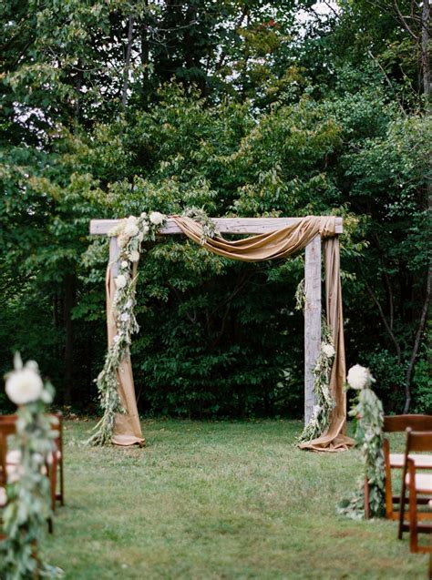Wooden Wedding Arch Ideas