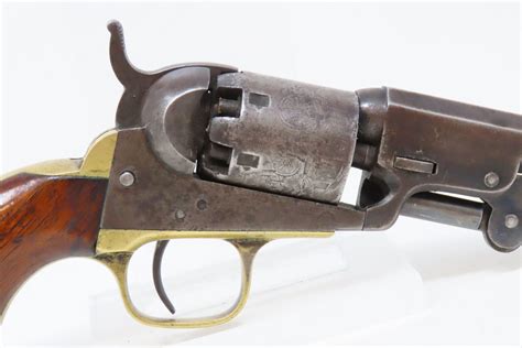 Inscribed Civil War Colt Model 1849 Pocket Percussion Revolver 812 C