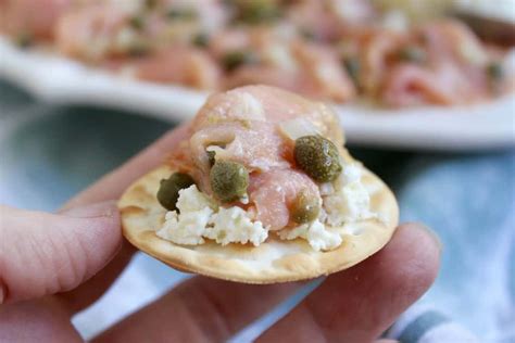 Keties Smoked Salmon And Goat Cheese Appetizers