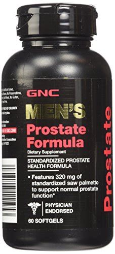 gnc men prostate formula 60 softgels media magazines newspapers