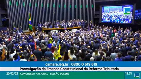 Congresso Promulgou Emenda Constitucional Da Reforma Tribut Ria
