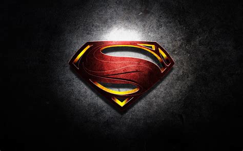 Man of steel superman logo. Superman Shield Wallpapers Wallpapers - Top Free Superman ...