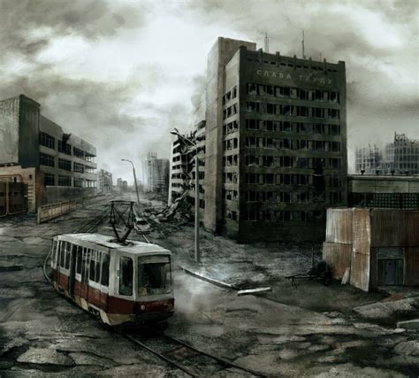 Aftermath City By Limfoman City Aftermath Art