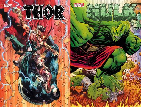 Now Marvels Hulk 10 And Thor 28 Slip From August To October