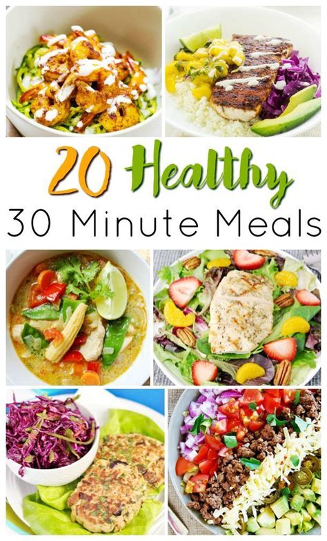 From easy family dinner ideas to vegetarian recipes and beyond, every one of these dishes can be on the table in 30 minutes or less. Dinner Ideas for Tonight - 20 Healthy 30 Minute Meals ...