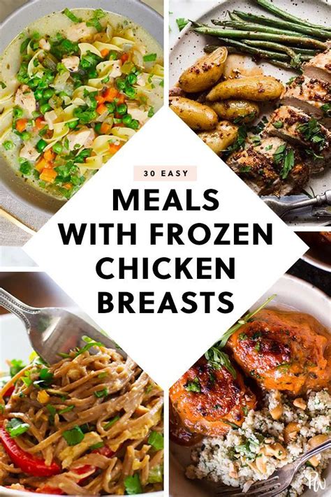 30 Easy Meals You Can Make with Frozen Chicken Breasts ...