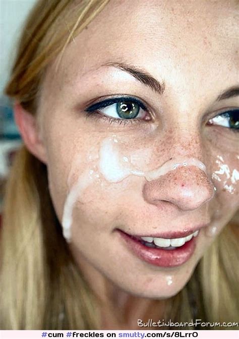 Freckles Greeneyes Cumshot Facial Cum Smutty Com