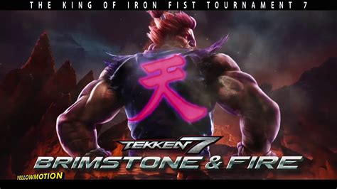 Tekken 7 Akuma Final Battle Brimstone Stage Extended Video Mix