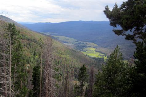 Colorado Rocky Mountain National Park Kawuneeche Valley From