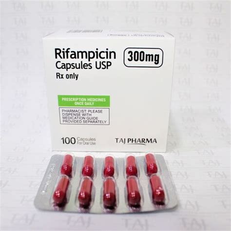 Rifampicin Capsules Usp 300mg At Best Price In Mumbai Taj