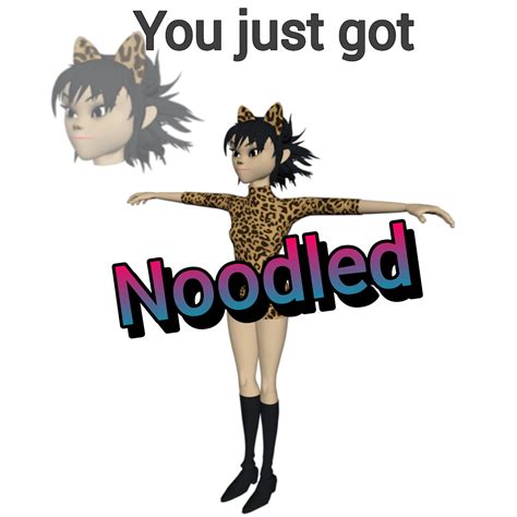 You Just Got Noodled But This Time For Real Rgorillazcirclejerk