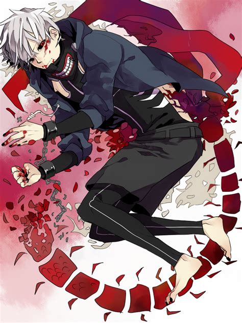 They have been indexed as male teen with brown eyes and black hair that is to neck length. Kaneki Ken - Tokyo Ghoul - Image #1756172 - Zerochan Anime ...