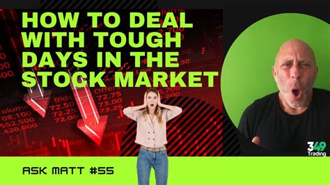 What To Do When The Stock Market Is Red Ask Matt 55 Youtube