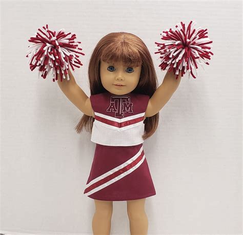Doll Clothes Fits American Girl Doll Or 18 Dolls Etsy Cheerleading