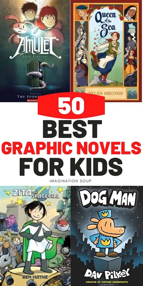 80 Best Graphic Novels For Kids Printable Chapter Books Middle