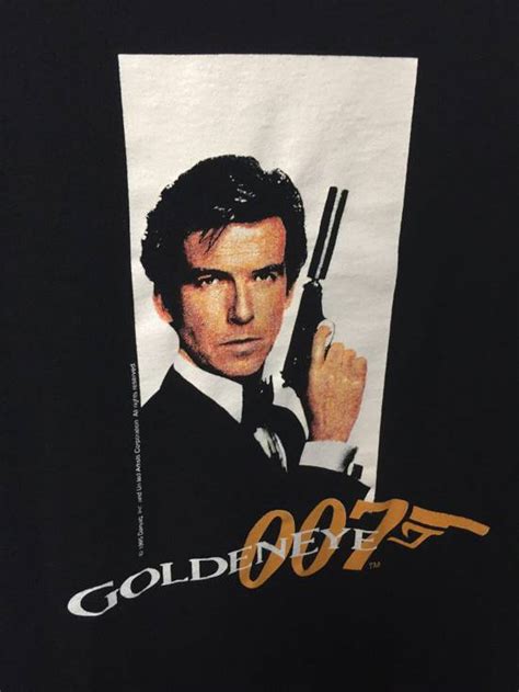 Vintage James Bond 007 Vintage Goldeneye T Shirt Grailed