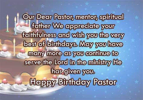 Happy Birthday Pastor Wishes And Quotes 2happybirthday