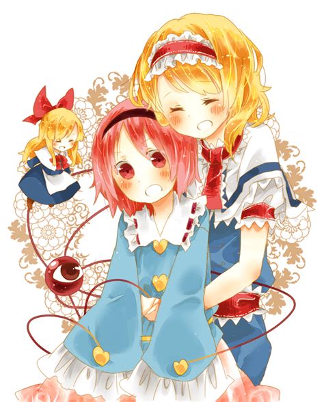 Alice Margatroid Komeiji Satori And Shanghai Doll Touhou Drawn By