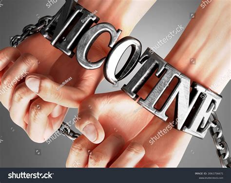 social impact influence nicotine analogy showing stock illustration 2061756671 shutterstock