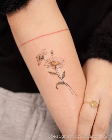 32 April Birth Flower Tattoo Ideas Caiyacassady