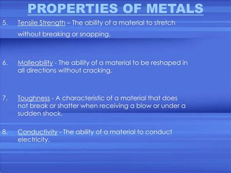 Ppt Metals Powerpoint Presentation Free Download Id1068963